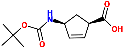 (image for) MC005133 cis-N-tert-Butoxycarbonyl-4-aminocyclopent-2-ene-1-carboxylic acid